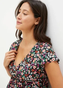 Umstands- und Stillbluse aus Viskose