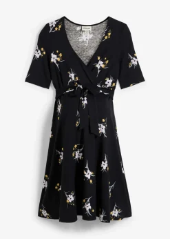 Umstands- und Stillkleid aus weicher Viskose