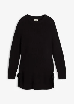 Umstands- und Stillpullover aus Baumwolle mit Wollanteil