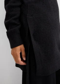 Umstands- und Stillpullover aus Baumwolle mit Wollanteil