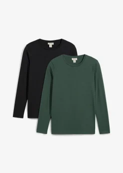 Umstands- und Stillshirts aus reiner Bio-Baumwolle (2er Pack)