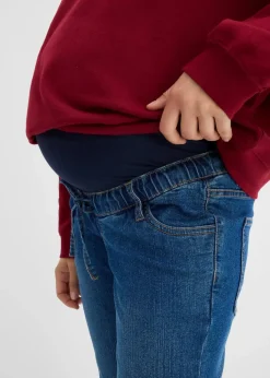 Umstands-Denimjogger aus Bio-Baumwolle