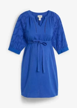 Umstandskleid aus reinem Baumwoll- Musselin