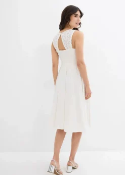 Umstandskleid mit Spitze aus Jersey