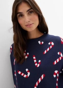 Umstandspullover mit Stillschlitzen