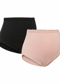 Umstandsslip mit Bio-Baumwolle (2er Pack)