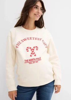 Umstands-und Stillsweatshirt aus weicher Bio-Baumwolle