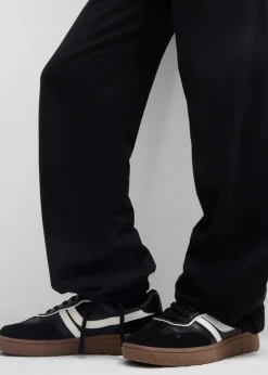 Umstandsweathose mit verstellbarer Saumweite aus reiner Bio-Baumwolle