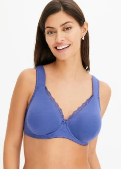 Unwattierter T-Shirt BH mit Bügel mit Bio-Baumwolle (2er Pack)