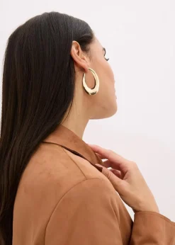 Velourslederimitat-Blazer