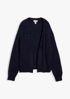 Verkürzte Oversize Grobstrickjacke