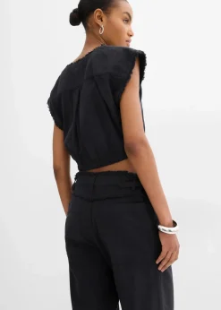 Verkürztes Blusentop