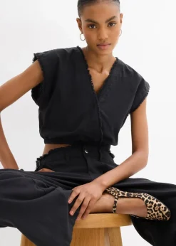 Verkürztes Blusentop