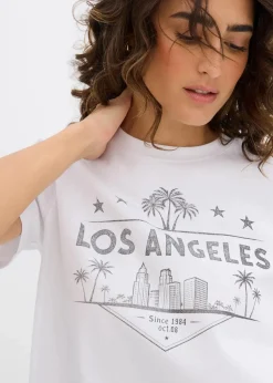 Verkürztes T-Shirt aus Jersey