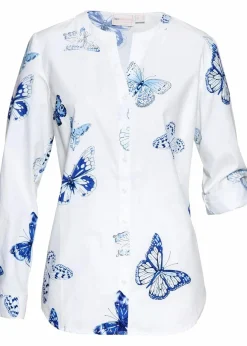 Viskose Bluse bedruckt