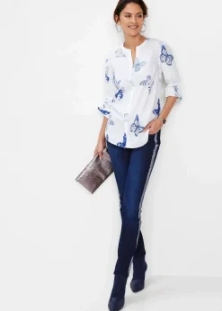 Viskose Bluse bedruckt