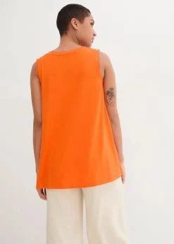 Viskose-Top mit Spitze