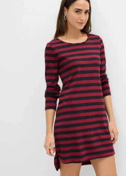 Vokuhila-Kleid aus schwerer reiner Baumwolle