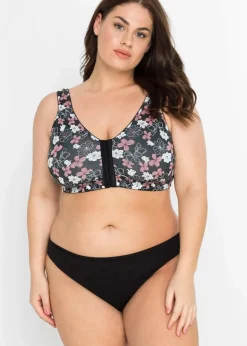 Vorderverschluss-BH ohne Bügel (2er Pack) mit Baumwolle