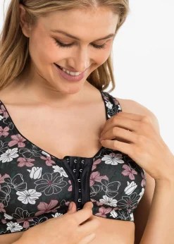 Vorderverschluss-BH ohne Bügel (2er Pack) mit Baumwolle