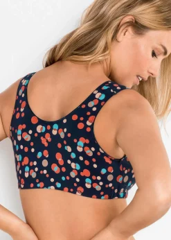 Vorderverschluss-BH ohne Bügel mit Bio-Baumwolle (2er Pack)