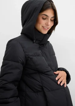 Warmer 2-in-1 Umstands-Puffermantel mit Trageeinsatz