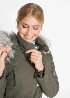 Warmer Parka, gefüttert