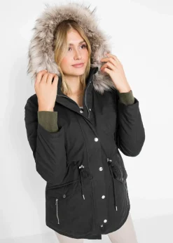 Warmer Parka, gefüttert