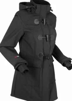 wasserabweisende Duffle-Jacke aus Softshell