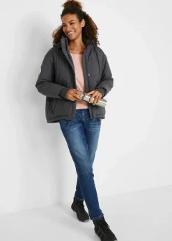 wasserabweisende Outdoor-Steppjacke, Oversized