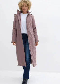 wasserdichter Outdoor-Mantel mit Fellimitat