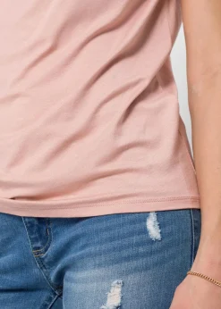 Wasserfall-Shirt aus Viskose-Mix