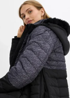 Wattierte 3-in-1 Umstandsjacke und Tragejacke