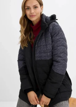 Wattierte 3-in-1 Umstandsjacke und Tragejacke