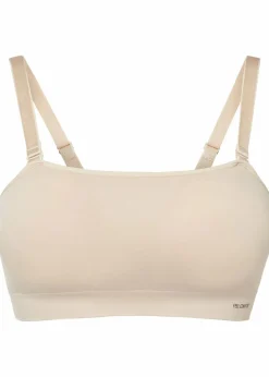 Wattierter Feel Comfort Seamless Bandeau-BH mit abnehmbaren Trägern