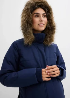 Wattierter 3-in-1 Umstands- und Tragemantel