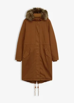 Wattierter Long-Parka