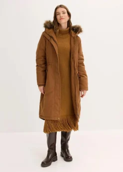 Wattierter Long-Parka