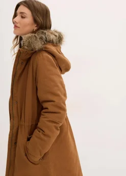 Wattierter Long-Parka