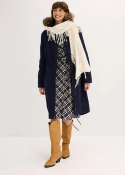 Wattierter Long-Parka