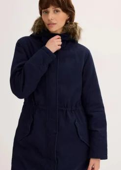 Wattierter Long-Parka