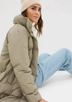 Wattierter Steppmantel