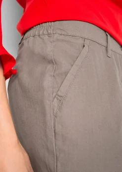 Webhose aus Leinen-Baumwoll-Mix