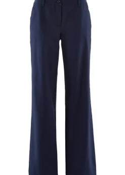 Webhose aus Leinen-Baumwoll-Mix