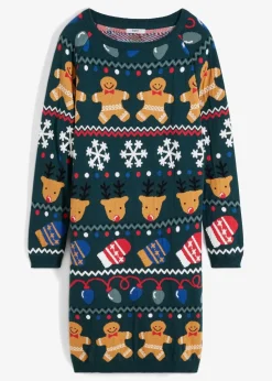 Weihnachts-Strickkleid