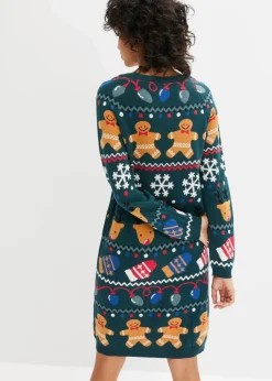 Weihnachts-Strickkleid