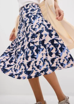 Weit geschnittener Midi-Rock