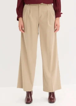 Weite Bundfaltenhose