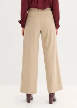 Weite Bundfaltenhose