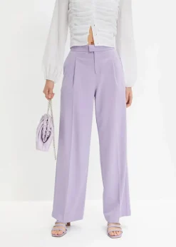 Weite Bundfaltenhose